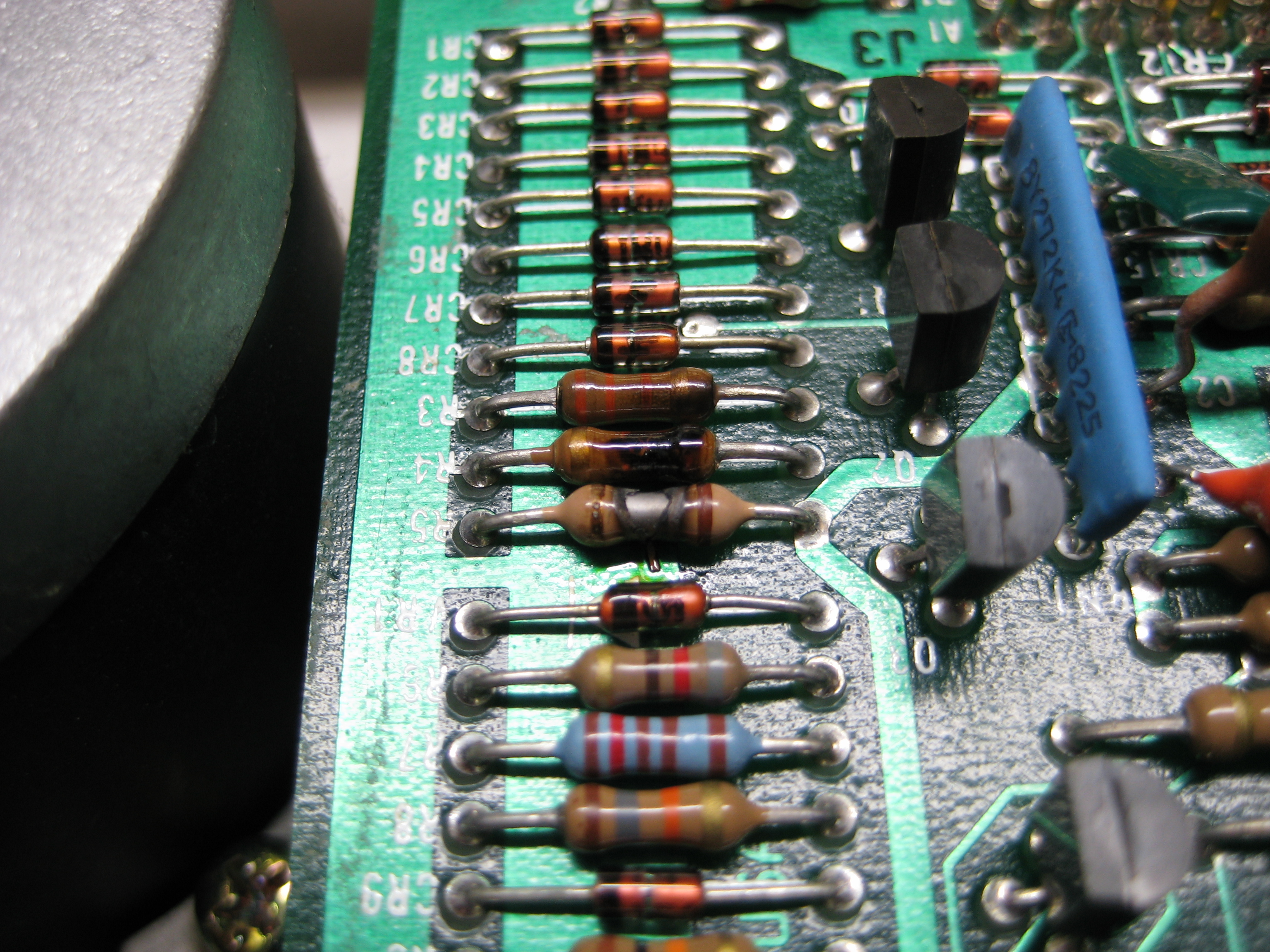 Qume 842 (DataTrak 8) burned out resistor